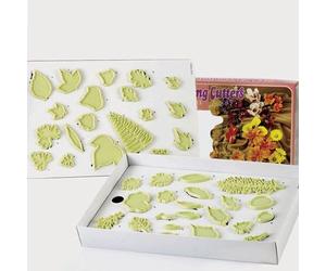 JEM Drop Flower Cutters, Set of 40 Sheets 3-Piece Set