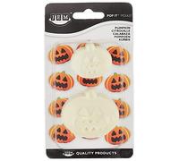 JEM "Pop It" Pumpkin Shaped Shaped Mould for Cake Decorating, Large/Small, Set of 2, Off-white