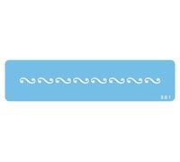 JEM Scroll Border Stencil
