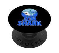 Jem Shark Family Reunion Squad First Last Name PopSockets Adhesive PopGrip