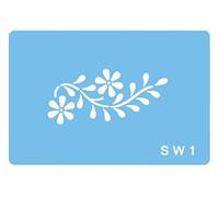JEM Single Daisy Sprig Stencil