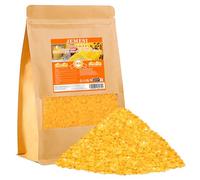 JEMESI Yellow Beeswax Pellets, Natural Beeswax Beads, Beeswax Pastilles, Premium Quality, Cosmetic Grade Ideal for Candle Making - 35OZ