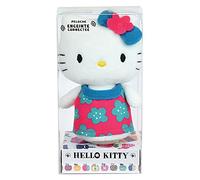 Jemini Hello Kitty Soft Toy +/-11 cm with Bluetooth Speaker - Random Delivery : Pink or Blue Dress, 024062, Multi-Coloured