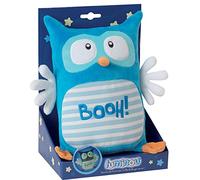 Jemini Luminou Booh 040669 Soft Toy Owl +/- 20 cm Blue