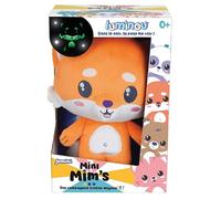 JEMINI Plush Toy Fox, Luminous, 15 cm, Works without Battery, Luminous Fabric, Cuddly Toy that Glows in the Dark, Night Companion for Children, Night Light, Plush Baby, Gift Idea