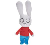 Jemini - Simon Plush Rabbit +/- 27 cm, 023429, White/Blue/Red