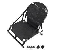 Jemora Canoe Kayak Seats Steel Rod Surfboard Chair with Backrest Inflatable Boat Lightweight Foldable Chair with Back Support