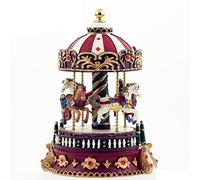 Jemora Carousel Music Box Creative Resin Crafts Ornaments