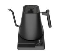 Jemora Electric Gooseneck Kettle Temperature Control Pour-Over Kettle for Coffee and Tea 1.0L Silent 1-24H Keep Warm Stainless Steel LCD Display 1200W Quick Heating Hot Water Boiler