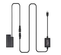 Jemora PD USB Type-C Cable to DMW-DCC16 Dummy Battery DC Coupler DMW-BLJ31 Replacement for LUMIX S1 S1M S1R S1RM S1H