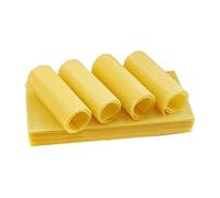Jemora YEGBONG 10PCS Bee Honey Sheets Beeswax Sheets Beehive Foundation Honeycomb Honey Frame Portable Wild Bee Beekeeper Tool for Beekeeper Supplies Hive Tool Candle Making