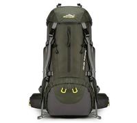 Jemsia 50L Waterproof Hiking Backpack for Men Women, Lightweight Trekking Backpack with Rain Cover, Large Camping Rucksack for Outdoor Sports Travel Hiking Cycling Climbing Mountaineering