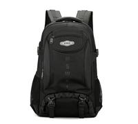 Jemsia 85L Large Rucksack Hiking Backpack Black Grey Camping Rucksack Bag Waterproof Hiking Daypack for Men Women Large Rucksack for Travel Touring Climbing Outdoor Sports