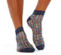 Jemsox Blue Skulls Funky Sneaker Socks | Bold, Edgy & Playful Style
