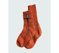Jemsox British Wool Boot Socks - Burnt Orange | 100% British Wool Luxury Boot Socks