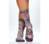 Jemsox BROKEN HEARTS Ladies Novelty Gift Socks