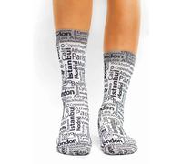 Jemsox FAV CITIES Ladies Novelty Gift Socks