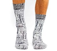 Jemsox Favourite Cities - Design Socks | Fun, Colourful & Comfortable Socks