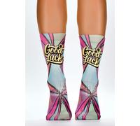 Jemsox GOOD LUCK Ladies Novelty Gift Socks