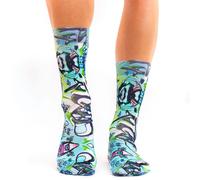 Jemsox Graffiti Art III Design Mens Socks | Urban Edge & Relaxed Fit