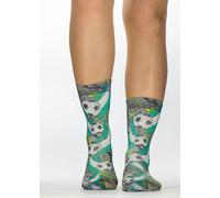 Jemsox GREEN FOOTBALL MENS Novelty Gift Socks
