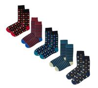 Jemsox Luxury Men's Premium Organic Cotton Socks, Modern Heritage Series