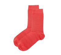 Jemsox Luxury Pure Colour Coral Socks - TENCEL™ Eco Comfort - Coral