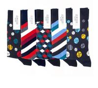 Jemsox Men's Formal Dress Socks, The Visionary Collection, 5-Pack