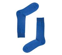 Jemsox Sweet Blue Recycled Rib Mens Socks | Eco-Friendly Comfort - Blue - Medium / Eur 37-42 / UK 6-8