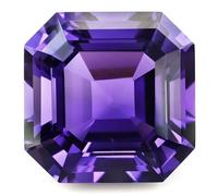 JEMSPRIME Amethyst Stone Original Certified 9.25 Ratti with Laboratory Report Certificate Natural Katela/Kathela/Jamunia Stone for Men and Women, Violet |JEMSPRIME2085|, Brass, Amethyst,