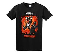 JemTo Men's KMFDM Tohuvabohu Cotton T-Shirt Black XL