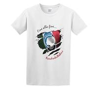 JemTo Mesh Football Atalanta Will Be Okay T-Shirt White 3XL