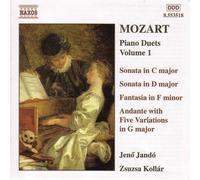 Jando:Kollar – Mozart: Piano Duets, Vol. 1 – CD – NAXOS