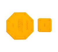 Jen Kingwell Acrylic Quilting Templates & Instructions - Postcard Project #7, Snowball