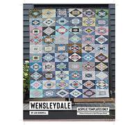 Jen Kingwell Acrylic Template Set - Wensleydale (for use with a Pattern Found in Jen Kingwell's Quilt Recipes Book)