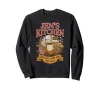 Jen’s Kitchen Good Food Warm Hugs Free Advice Sweatshirt