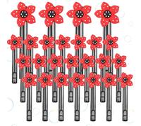 Jenaai 24 Pcs Strange Flower Bubble Wand Bubble Wands Anime Bubbles Party Favors for Summer Activity Cartoon Birthday Gifts Carnival Goody Bag Stuffers Wedding Supplies