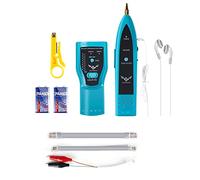 JENABOM 9 in 1 Network Cable Tracker POE Tester, POE Voltage Wire Tracker Finder LAN CAT5 CAT6 Ethernet RJ11 RJ45 Cable Tester Adjust Continuity-Check for Cable Collation-With Battery