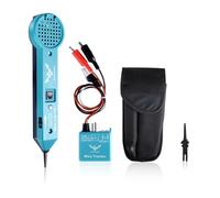 JENABOM Tone Generator Kit, Wire Tracer Circuit Tester, 200EP High Accuracy Cable Tester, Line Finder Toner Inductive Amplifier Variable Tone Generator for Network Cable Collation