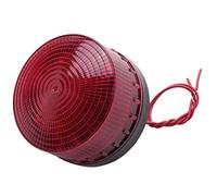 Jenbnoau AC 220V Industrial LED Flash Strobe Light Accident Warning Lamp Red LTE-5061 De