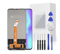 JENCYFU for Screen Replacement Kit Full LCD Screen Display Touch Digitizer Assembly with Repair Tool for Model BLU View 5 Pro B170D 6.75inch