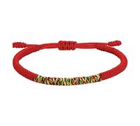 JENDEAR SHINE Tibetan Bracelet Buddhist Men and Women Bracelet Lucky Good Luck Faith Couple Friendship Gift