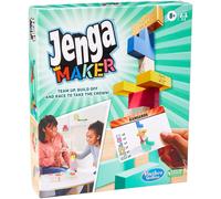 Jenga Maker Game Build Race 28 Wooden Blocks Family Fun Age 8+
