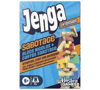 Jenga Sabotage - lustige Erweiterung des klassischen Jenga-Spiels, mit lustigen