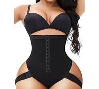 Jengo Butt Lifting Shapewear Tummy Control Butt Lifter Panties Tummy Trainer Butt Lift Body Shaper Waist Trainer Underwear Black, L