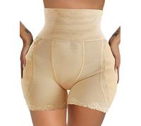 Jengo Fake Hip Pads Hip Enhancer Knickers Butt Pads Shaper Butt Lifter Pants Padded Dip Shapewear Underwear Tummy Control (X-Large, Nude)
