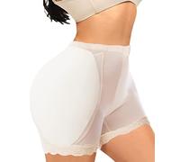 Jengo Hip Dip Pads Hip Enhancer Padded Underwear Hip Pads for Women Shapewear with Butt Pads Bigger Fake Butt Shaper Knickers (Large, Nude)