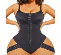 Jengo Shapewear Butt Lifter Tummy Control Shapewear Bodysuit Butt Lifting Body Shaper Full Body Shape Wear Butt Lifting Shorts Lift (Black, XL)