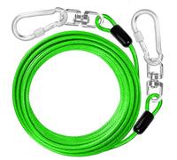 jenico Lashing Lead for Dogs: 25 Feet Dog Lead for Yard, Robust Outdoor Lead for Small and Large Dogs up to 500 Pounds, Running Lead for Dogs in