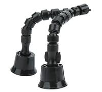 Jenivaint Adjustable Misting Nozzle 360° Adjustable | Flexible 360° double head sprayer nozzle 360° Adjustable Double heads for wider coverage DN10 Lawn irrigation Homeowners